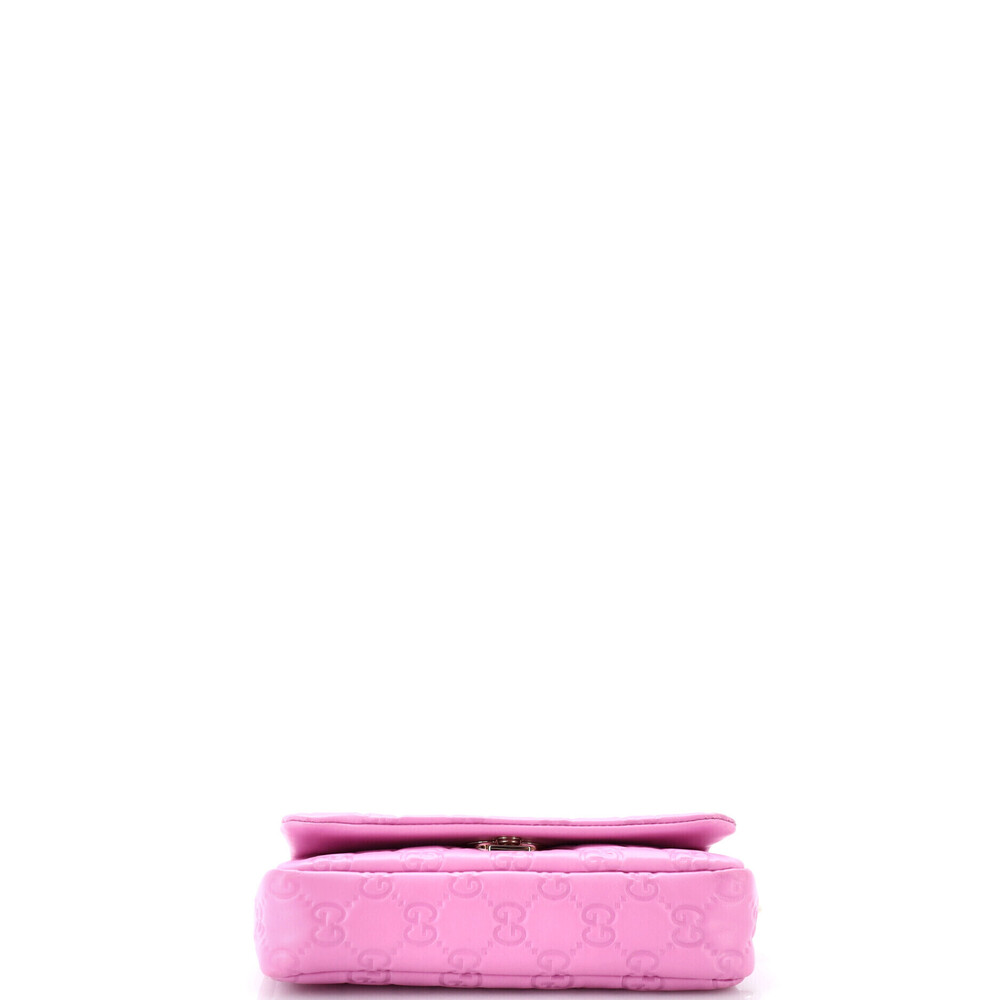 Gucci Mini GG Milano Top Handle Bag Guccissima Leather - Picture 4 of 5